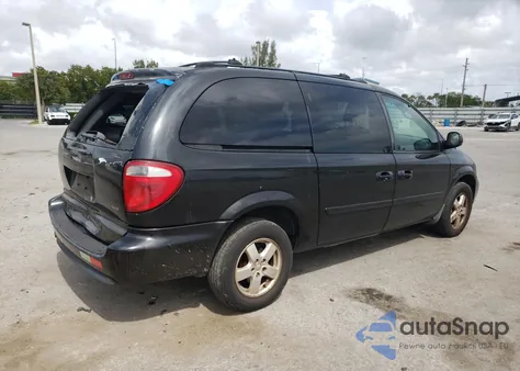 2005 Dodge Grand Caravan Sxt из США, поврежденный, VIN 2D4GP44L85R150184